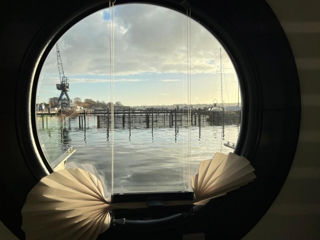 Ostsee Hausboot Schleswig Ostseeblick 1 Exterior foto